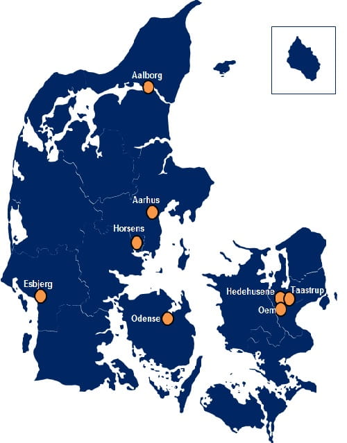 DSV Taani esindused